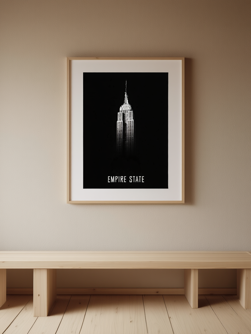 Empire State Building Poster