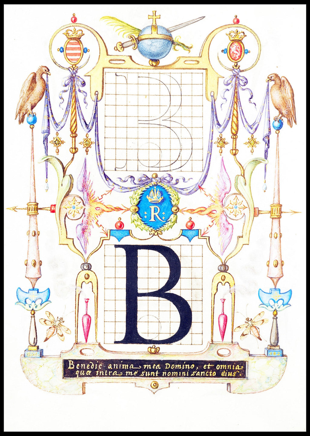 Guide for Constructing the Letter B