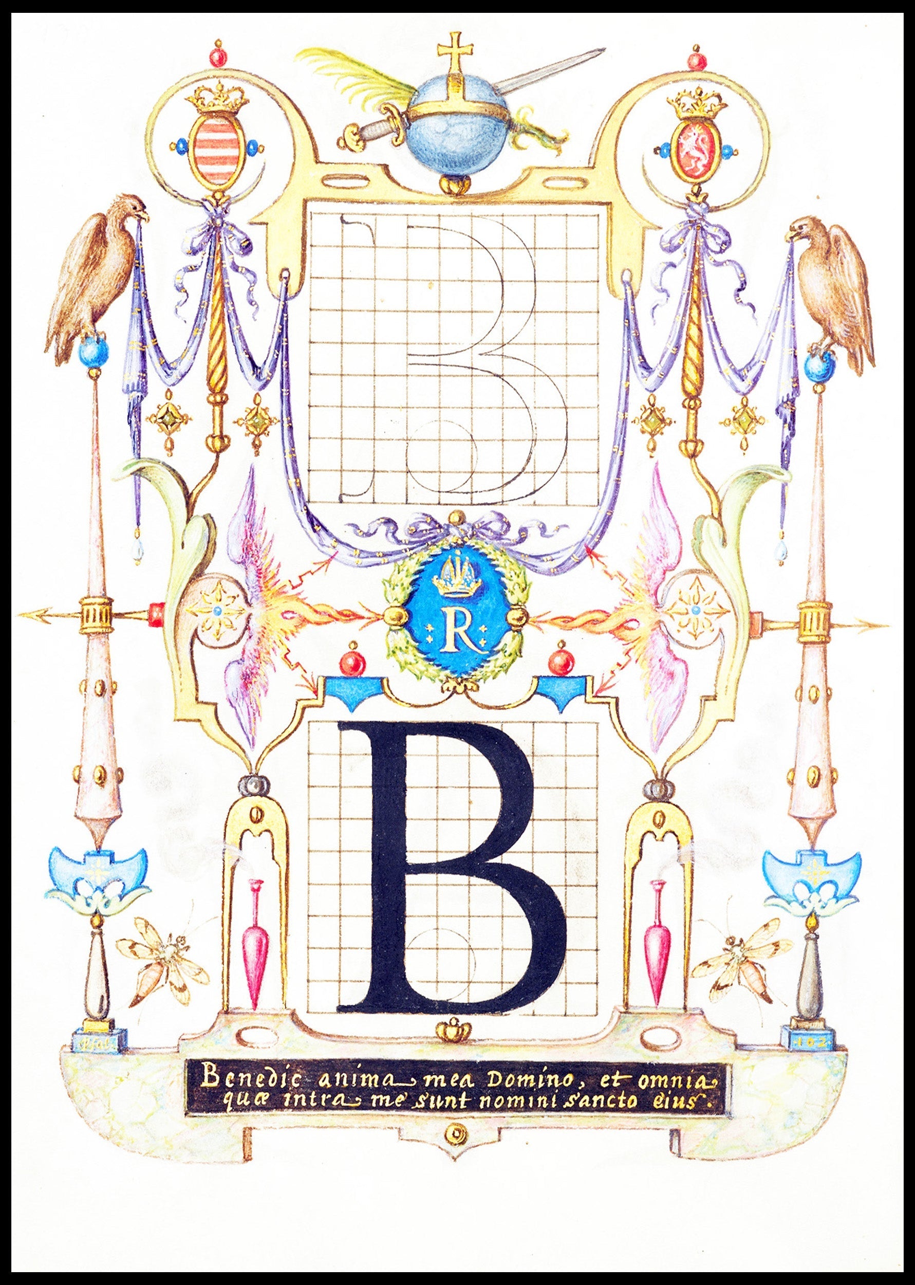 Guide for Constructing the Letter B