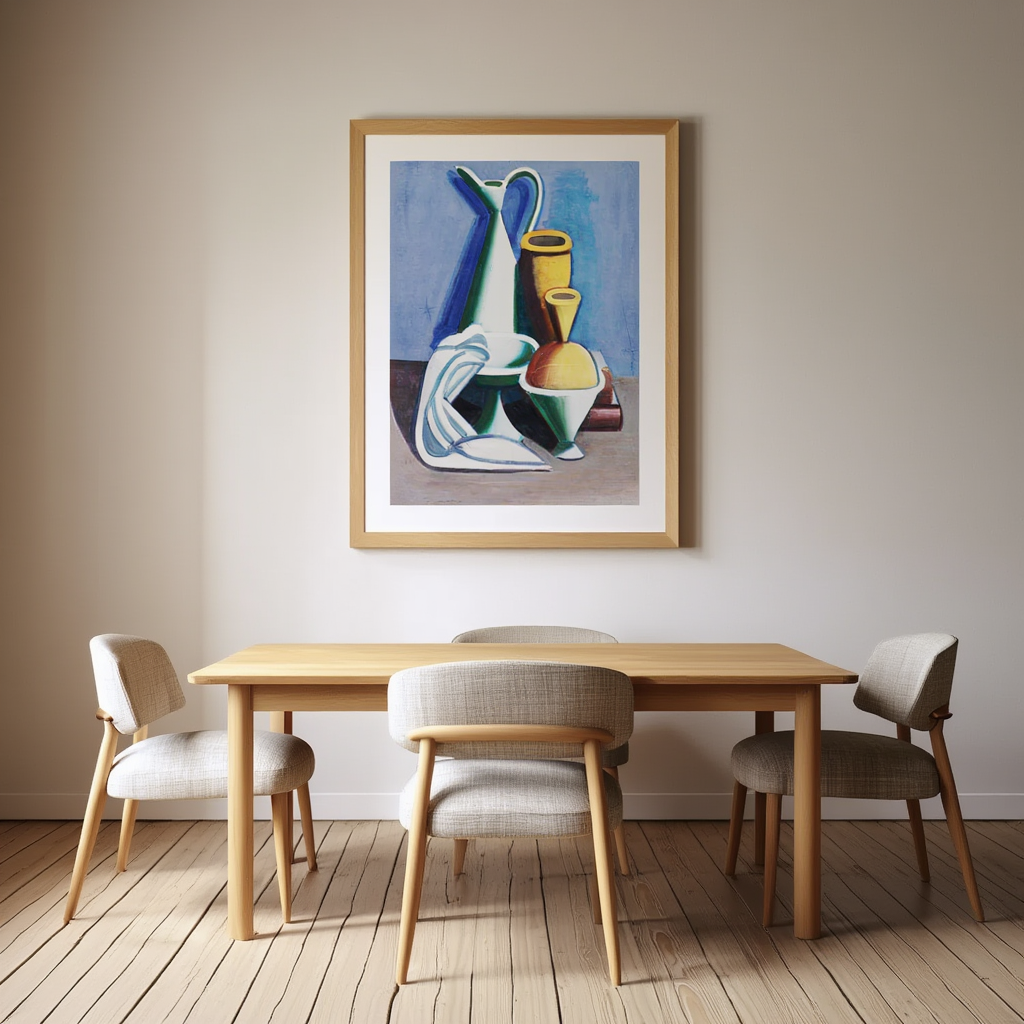 Vilhelm Lundstrøm – Still Life with Water Jug Poster