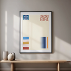 Chromatic Structures – Geometric Abstraction Series