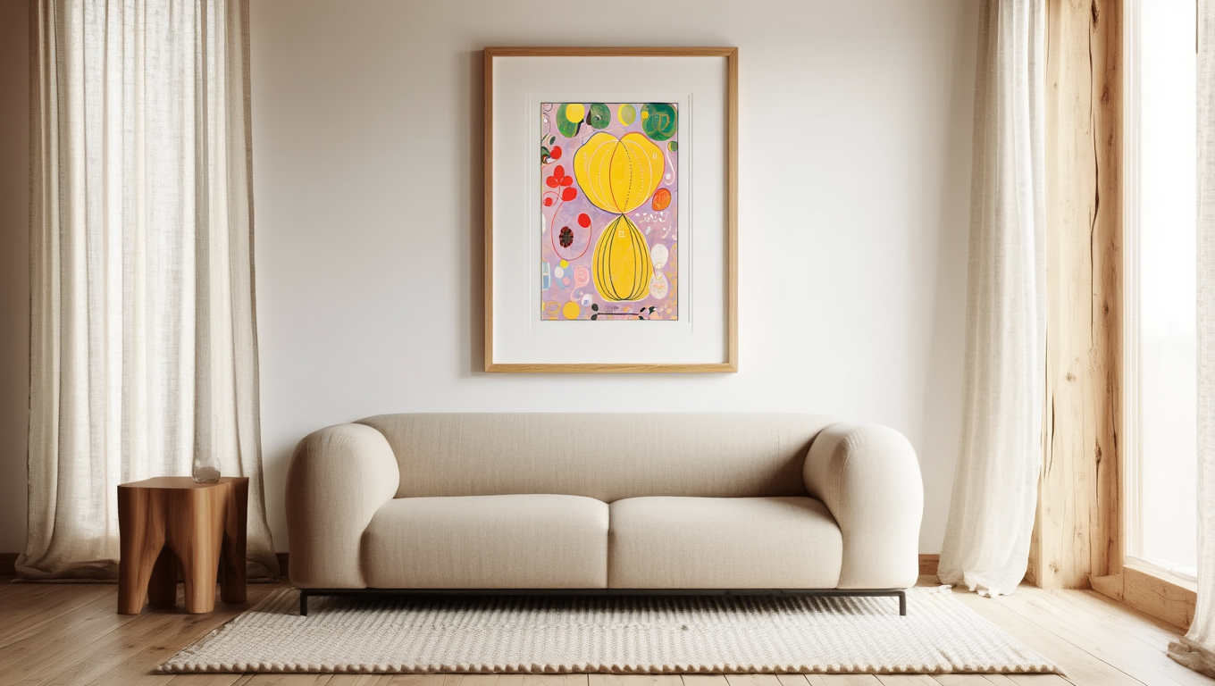 Hilma af Klint - The Ten Largest No. 7 Adulthood