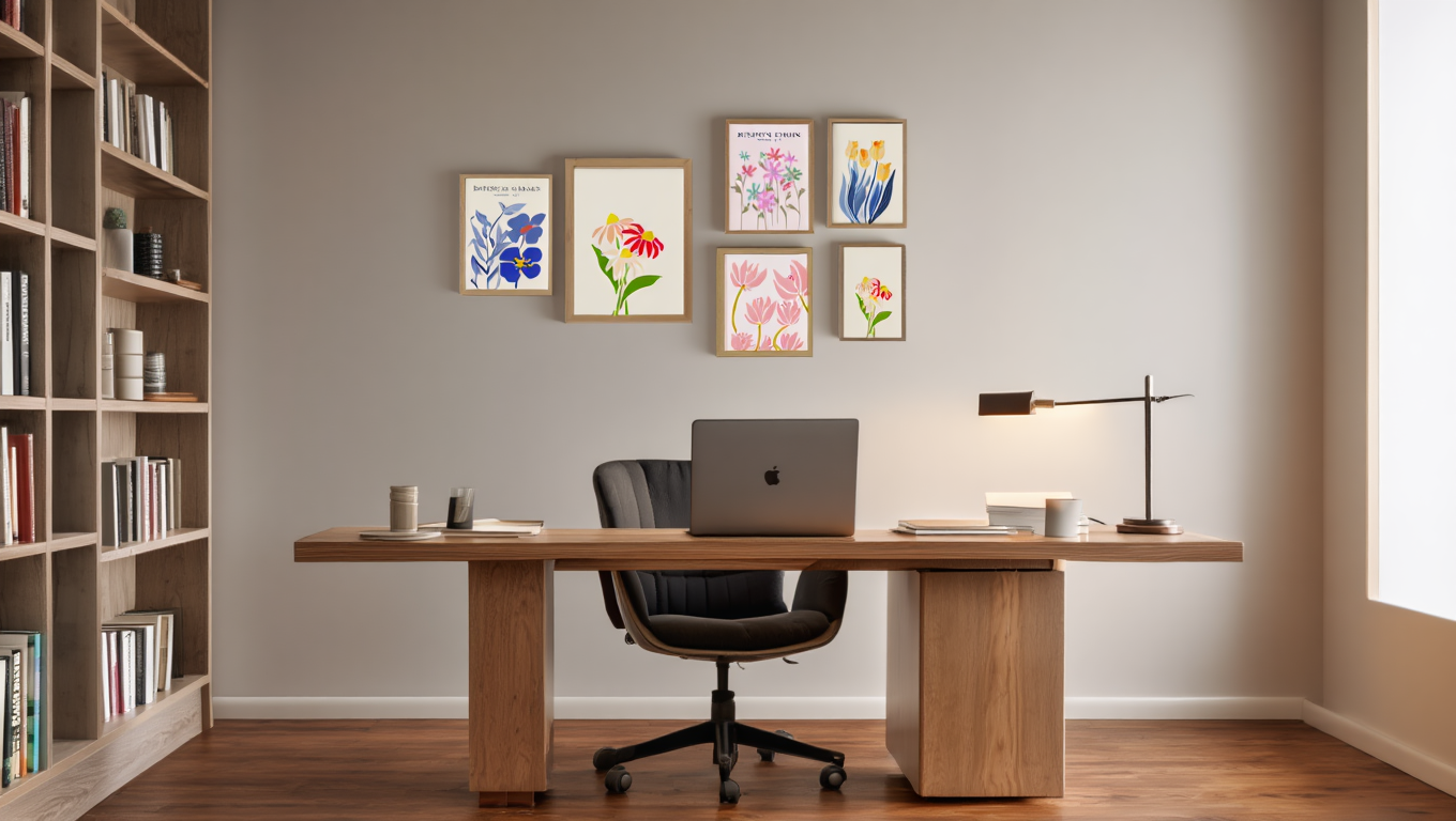 Burst of Joy: 6 Vibrant Wall Art Prints