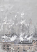 Smoke and Fog on Gray Day - Hakyarts