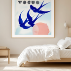 Vintage Vogue Illustration – January 18, 1930 Poster