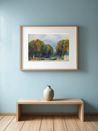 Versailles – Auguste Renoir Poster | Impressionist Landscape Art Print