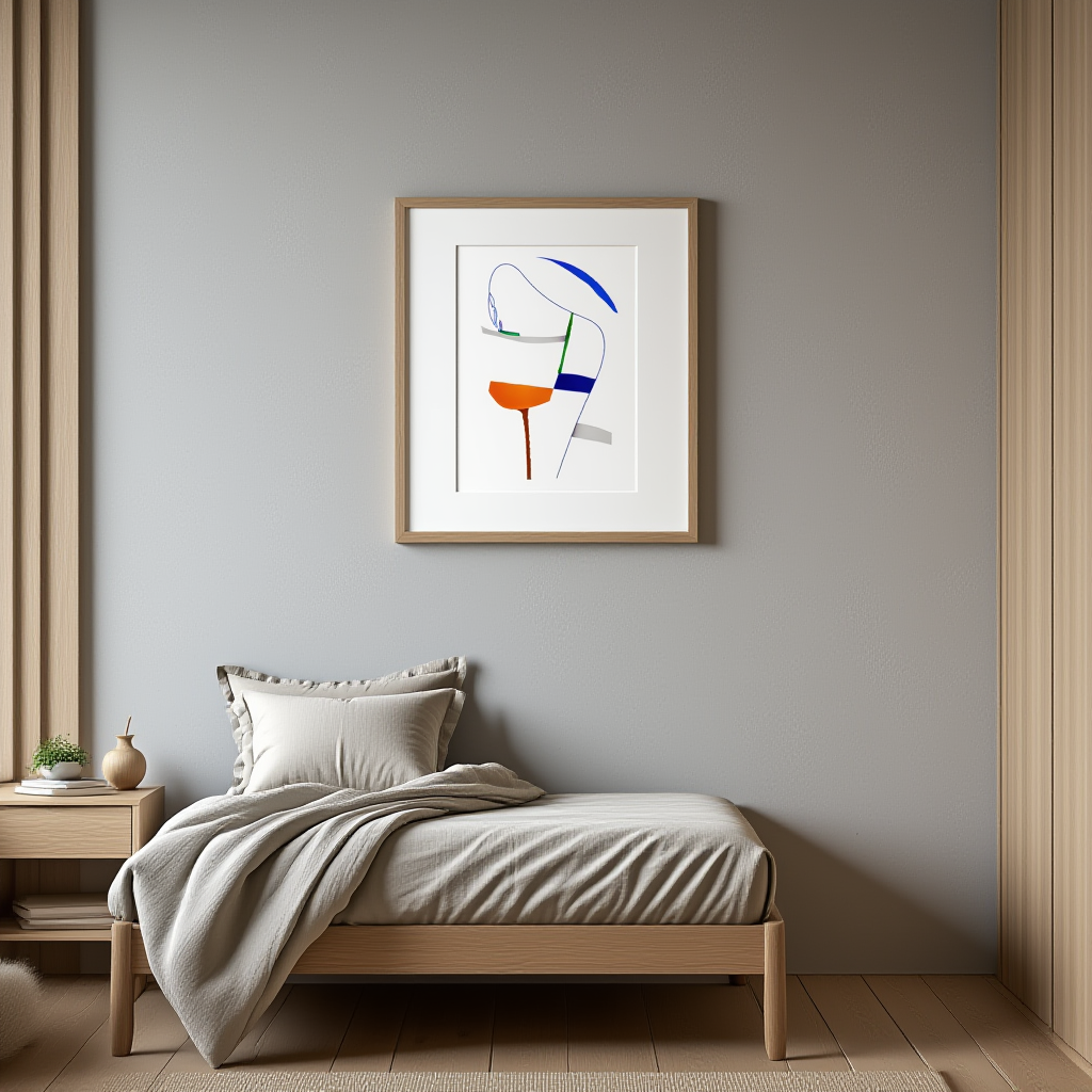 Contemporary Shapes Poster No1