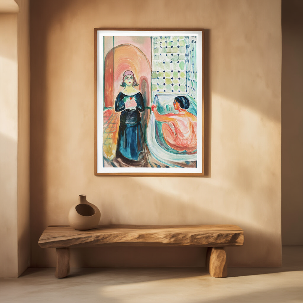 Edvard Munch - Marat in the Bath and Charlotte Corday