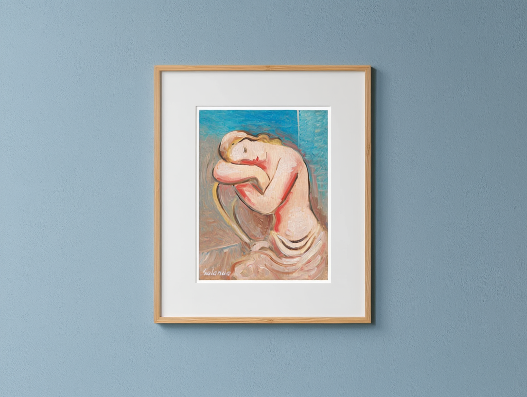 Mikuláš Galanda - Seated Model