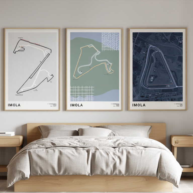 F1 Imola Nordic Circuit – Set of 3 Posters
