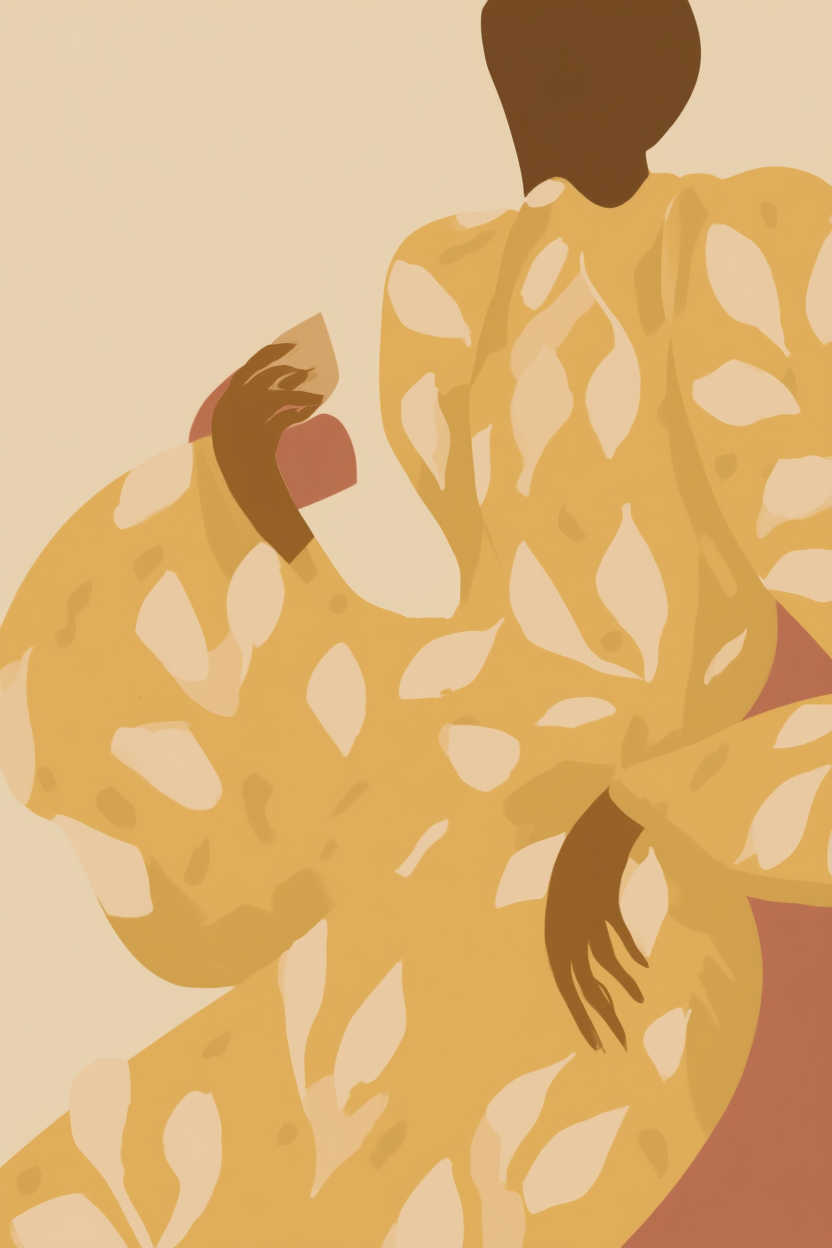 Veins of Grace – Figurative Art Print - Hakyarts