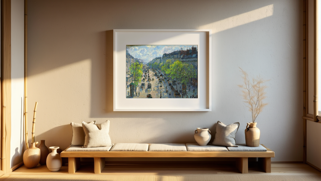 Camille Pissarro - Boulevard Montmartre, Spring