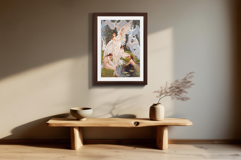 Walter Crane - The Swan Maidens