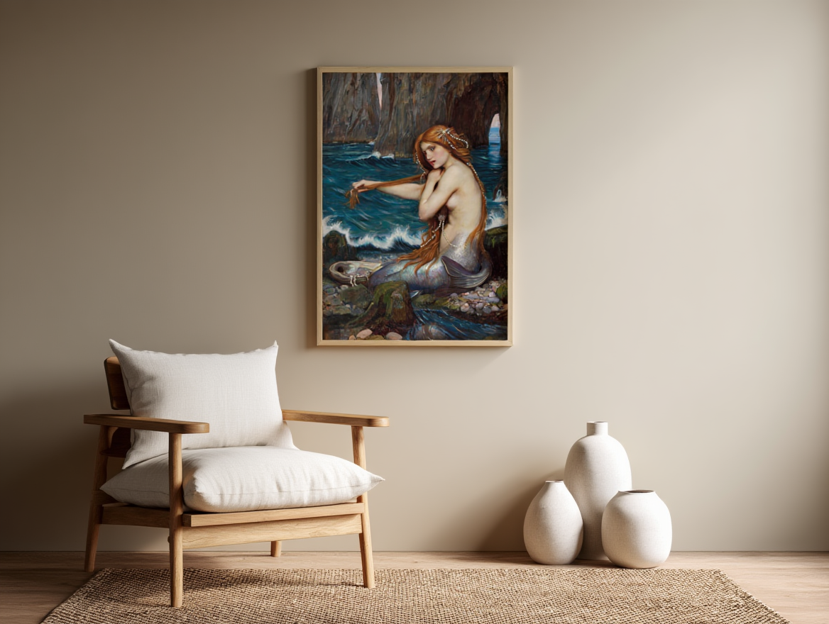 A Mermaid - John William Waterhouse