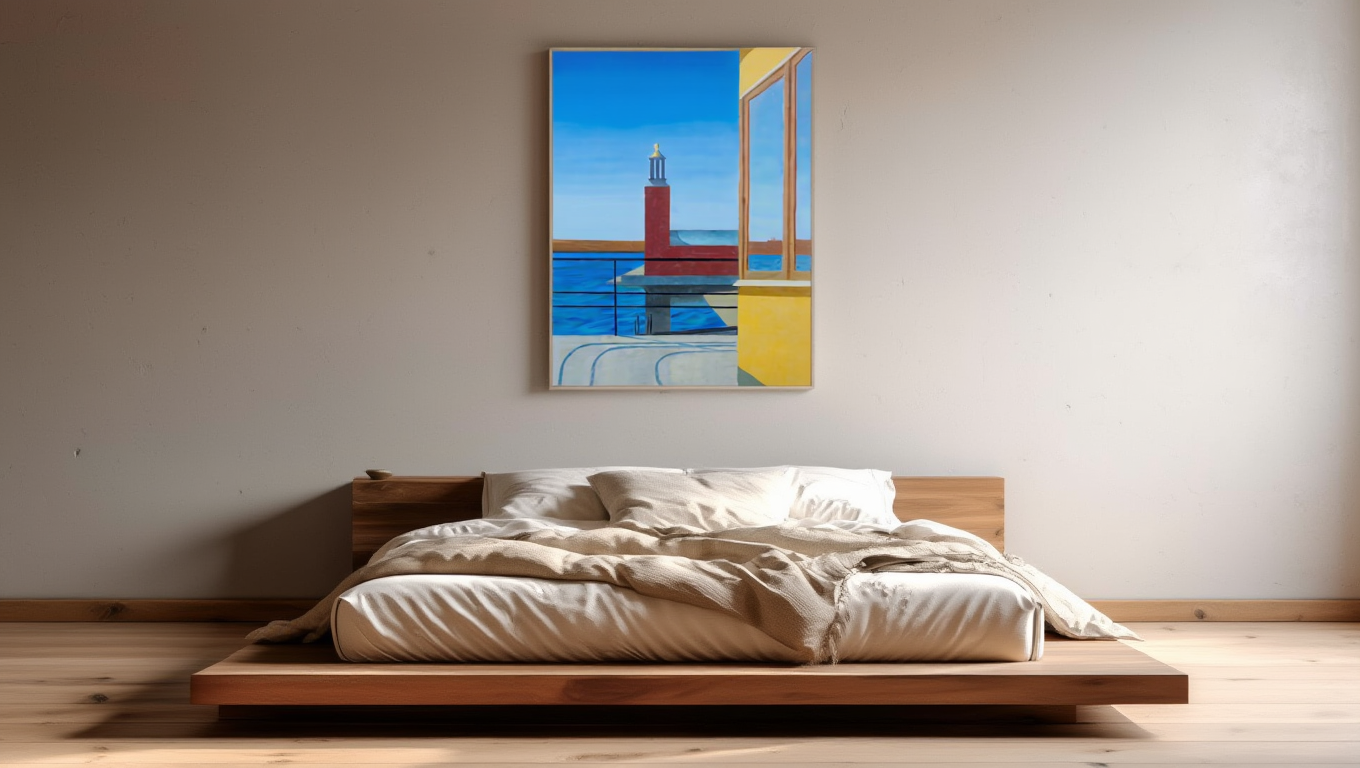 Outside the Central Palace – Torsten Jovinge (1933) | Modernist Architectural Art Print