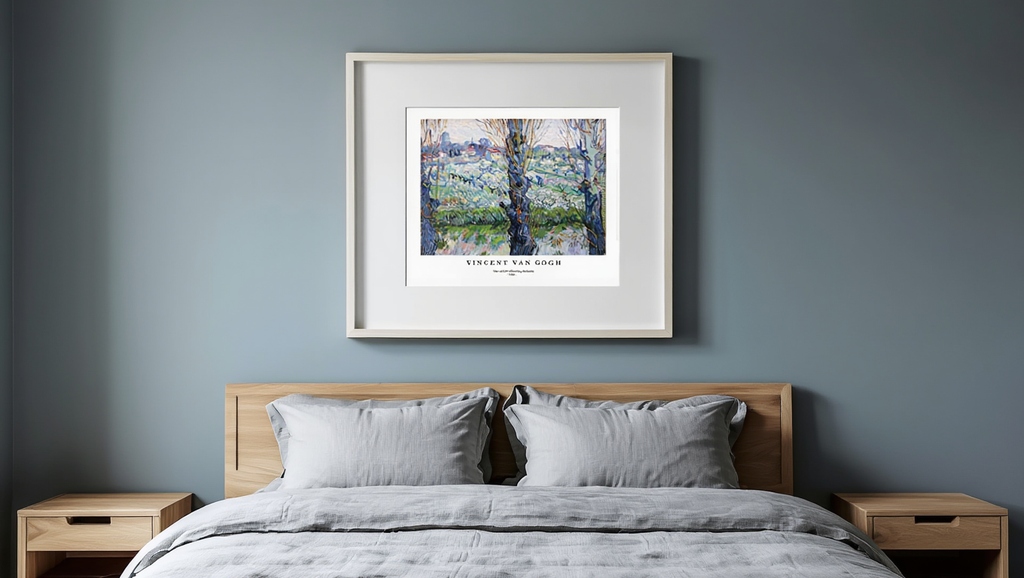 Vincent Van Gogh – View of Arles - Post-Impressionist Art Print