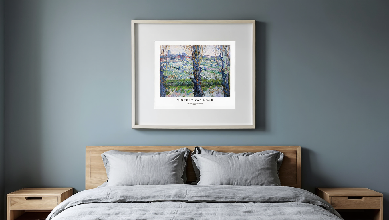 Vincent Van Gogh – View of Arles - Post-Impressionist Art Print