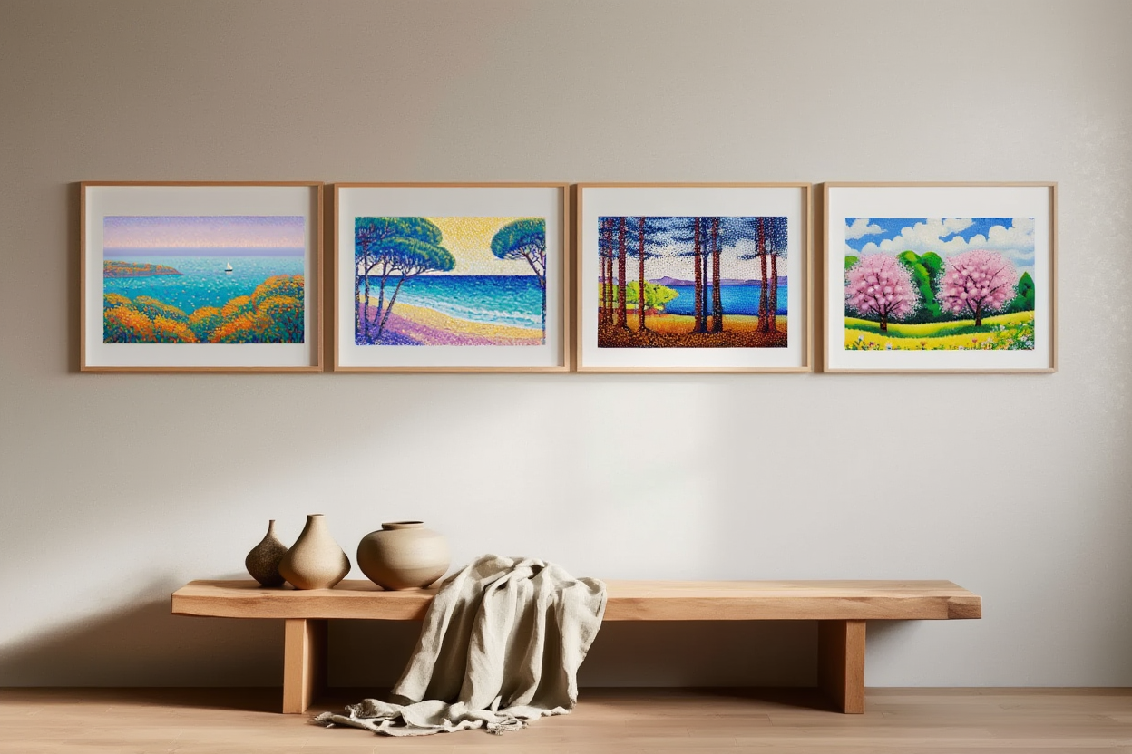 Henri‑Edmond Cross – Pointillist Dreams Quartet