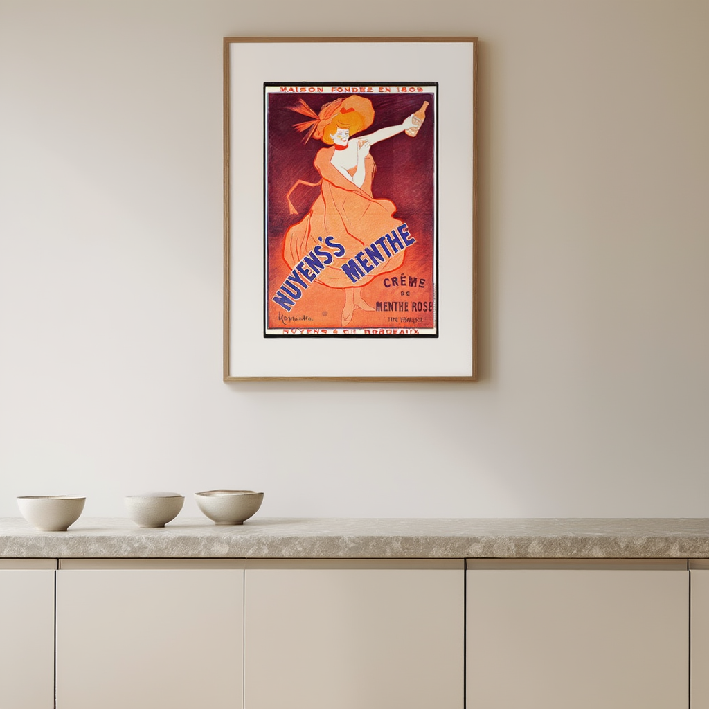 Nuyens’s Menthe by Leonetto Cappiello – Vintage Advertising Art Print