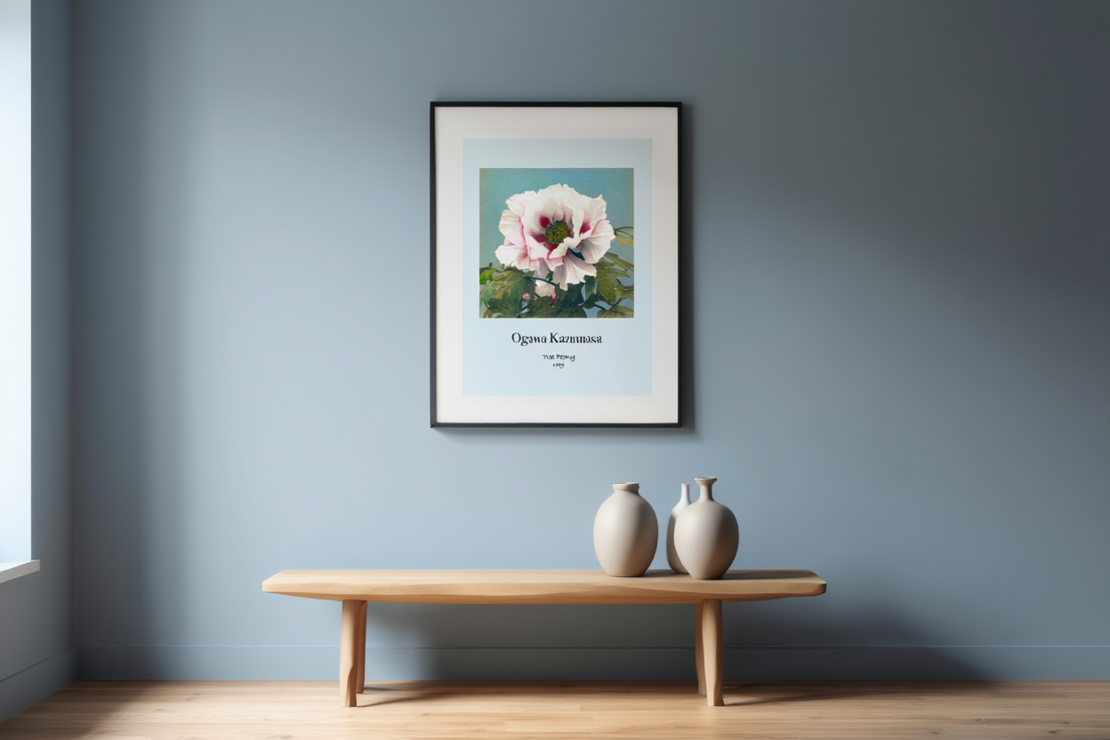 Ogawa Kazumasa - Tree Peony Poster