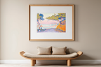 Golfe Juan – Paul Signac Poster | Neo‑Impressionist Coastal Art Print