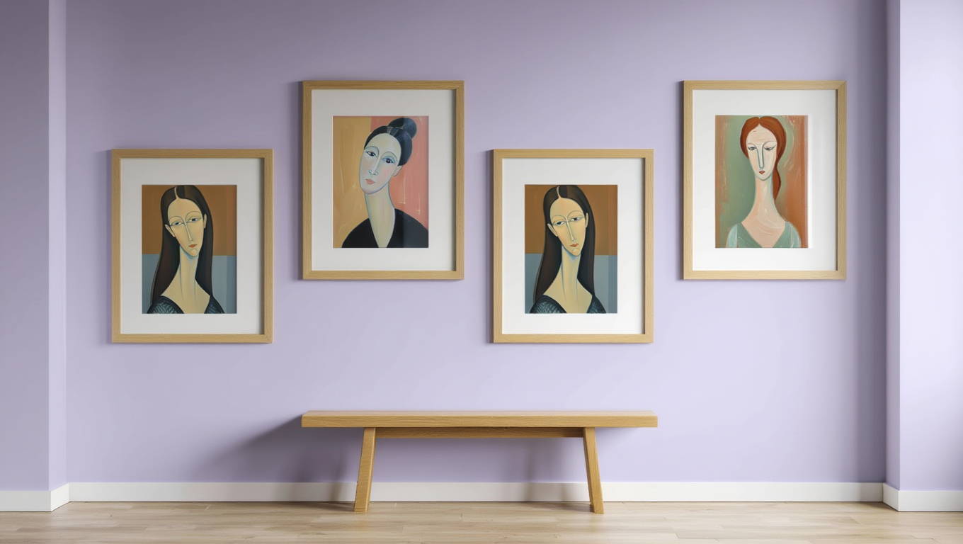 Modigliani Elegance – Mix & Match Fine Art Print
