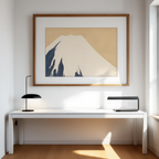 Mount Fuji from Momoyogusa by Kamisaka Sekka – Japanese Art Print - Hakyarts