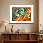 The Monkey by Franz Marc – Expressionist Animal Art Print - Hakyarts