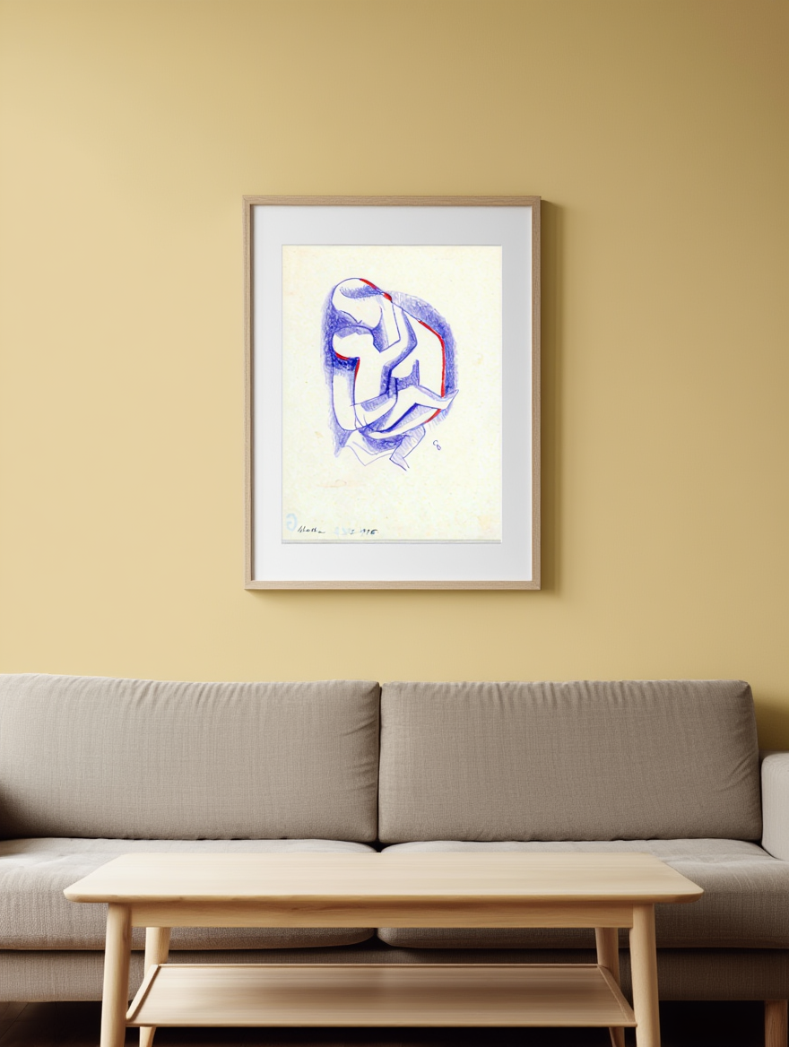 Mother – Mikuláš Galanda (1934) | Modernist Figurative Art Print