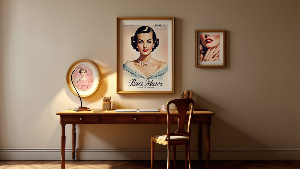 Glamour & Charm – 3-Piece Pin-Up Wall Art Set