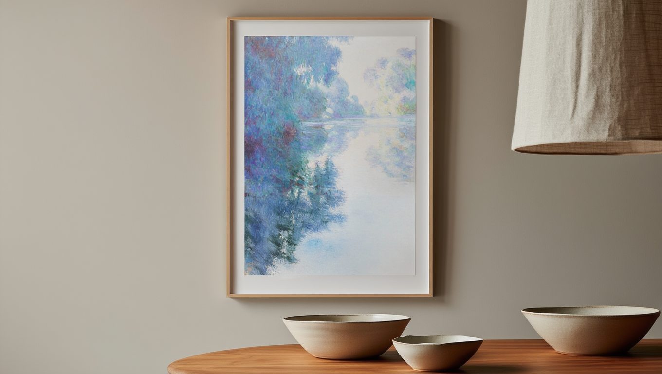 Claude Monet – Matinée sur la Seine - Iconic Impressionist Art Print