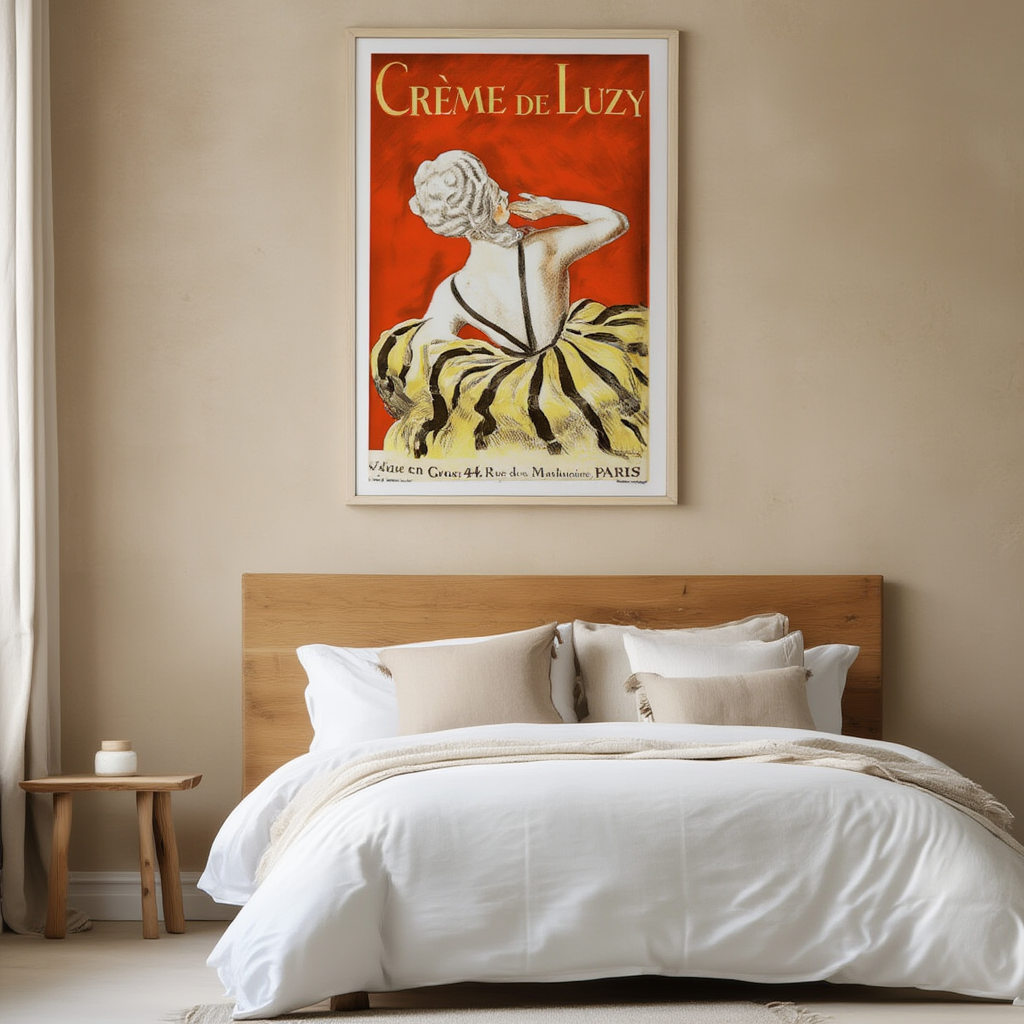 Leonetto Cappiello Crème de Luzy Vintage Art Poster Print