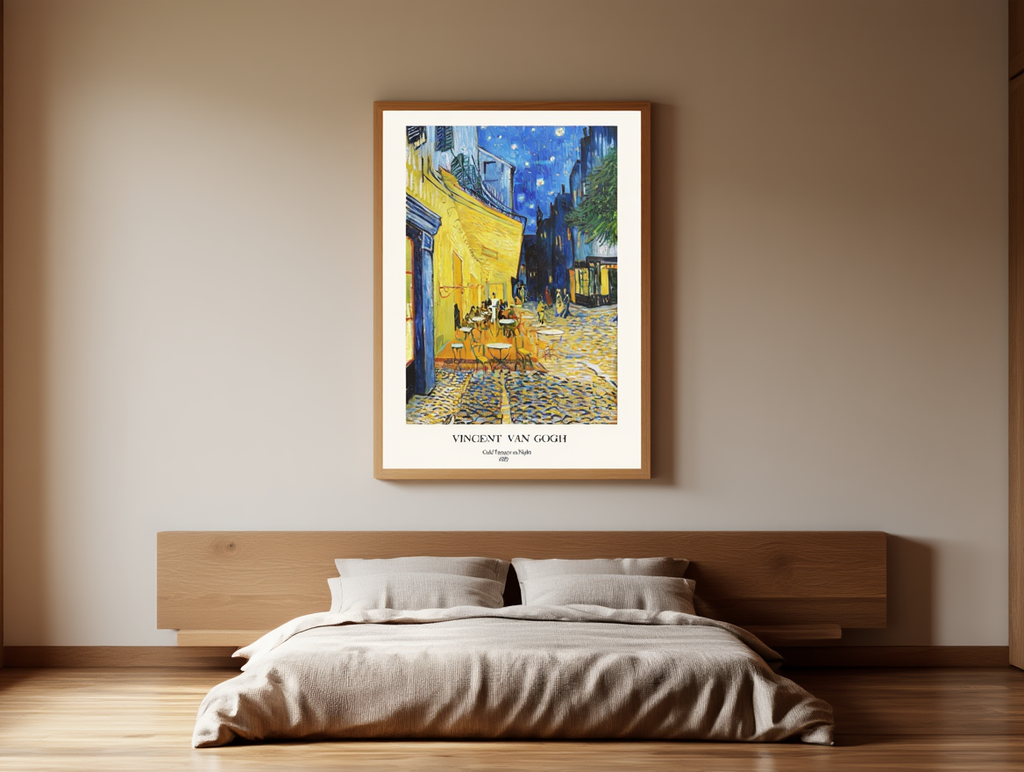 Vincent Van Gogh – Café Terrace at Night – Iconic Post-Impressionist Art Print