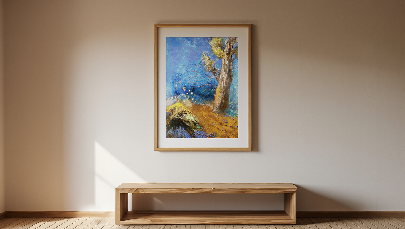 The Death of Buddha – Odilon Redon