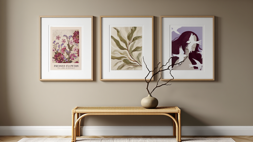 Botanical Melody – 6 Floral Prints | Mix & Match Wall Art Collection