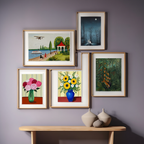 Mystical Flora – Rousseau Jungle Prints - Hakyarts