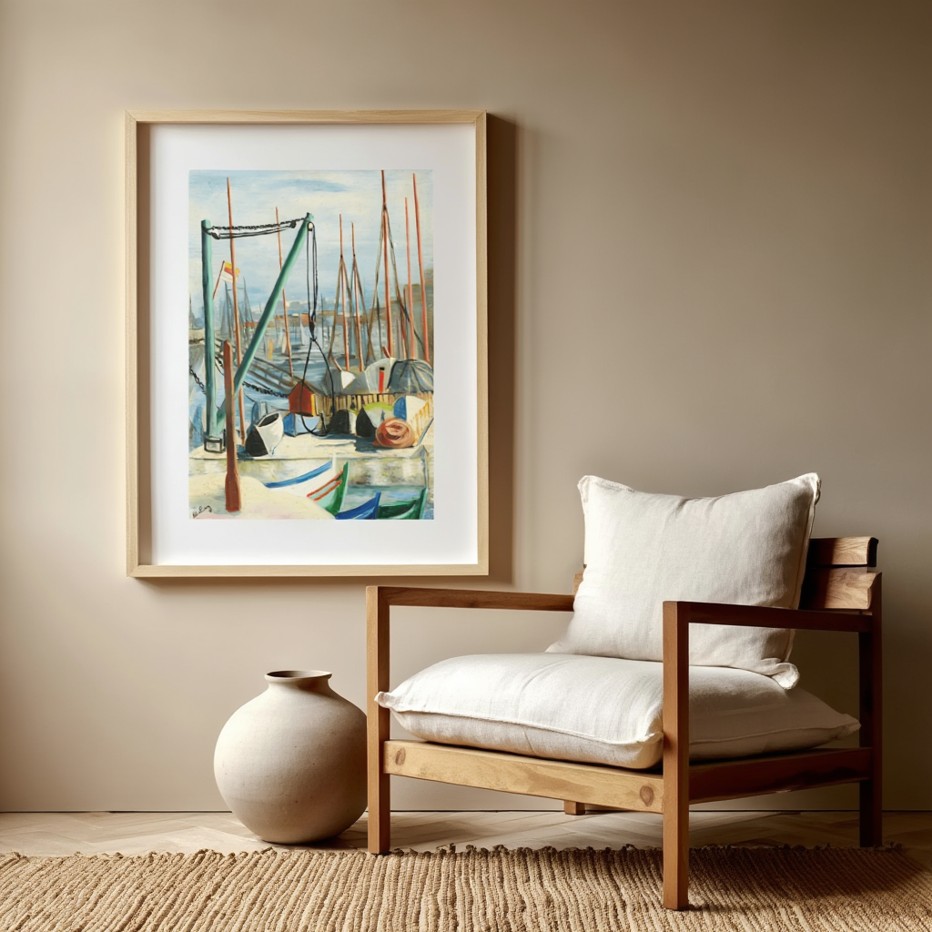 Moïse Kisling - Port de Marseille