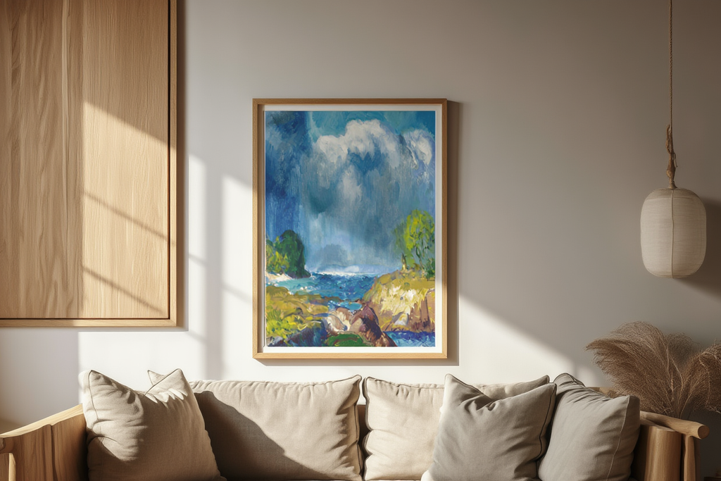 George Wesley Bellows - The Coming Storm