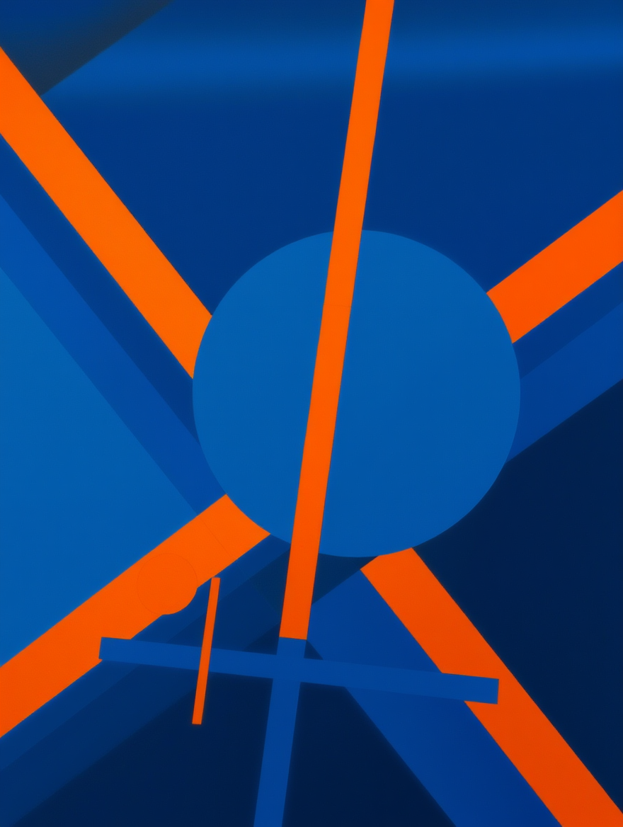 László Moholy-Nagy – 4 Modernist Prints | Abstract Geometric Art Collection