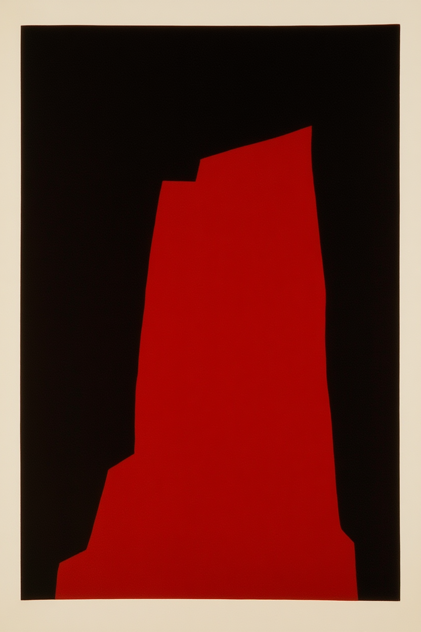 Set of 3 Modernist & Geometric Abstract Prints  – Denkmal, Composition & Untitled