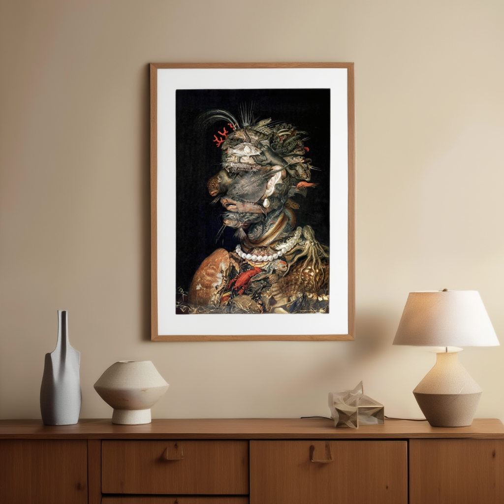 The Allegory of Water – Giuseppe Arcimboldo (1566) | Renaissance Allegorical Art Print
