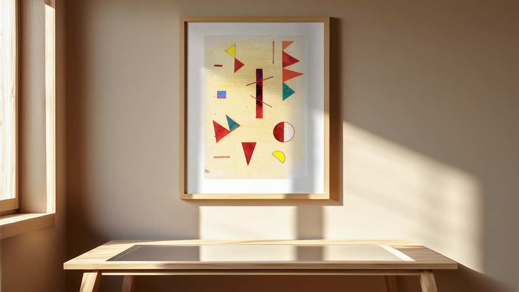 Wassily Kandinsky – Distracted - Iconic Abstract Art Print