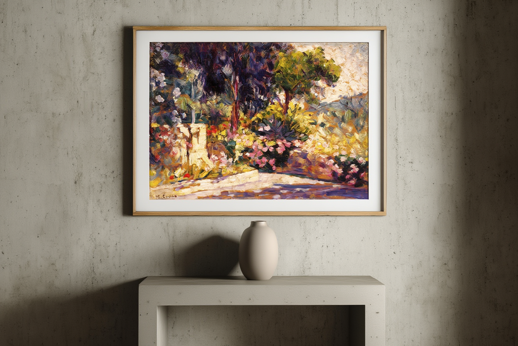 Henri-Edmond Cross - The Flowered Terrace