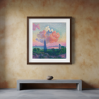 Henri-Edmond Cross - The Rose Cloud Poster | HakyArts - Hakyarts