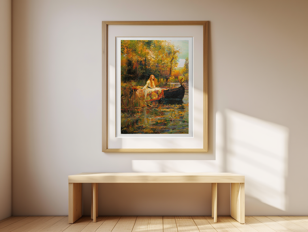 The Lady of Shalott – John William Waterhouse 1900 Art Print