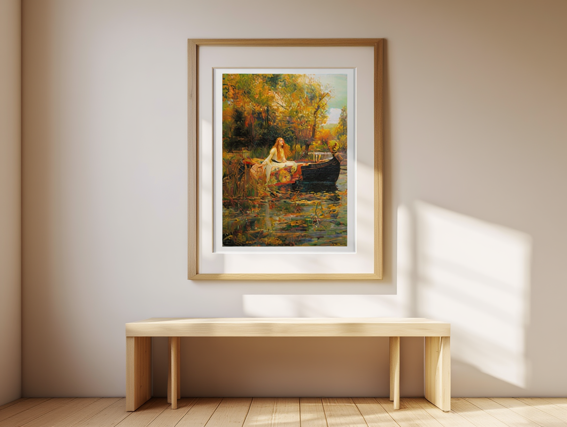 The Lady of Shalott – John William Waterhouse 1900 Art Print