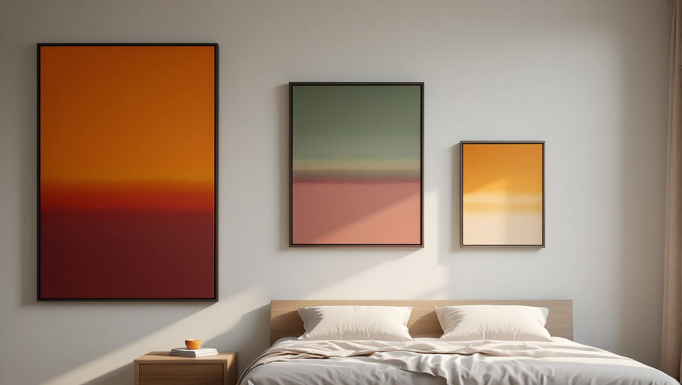 Rothko Color Field – Living Room Set of 3