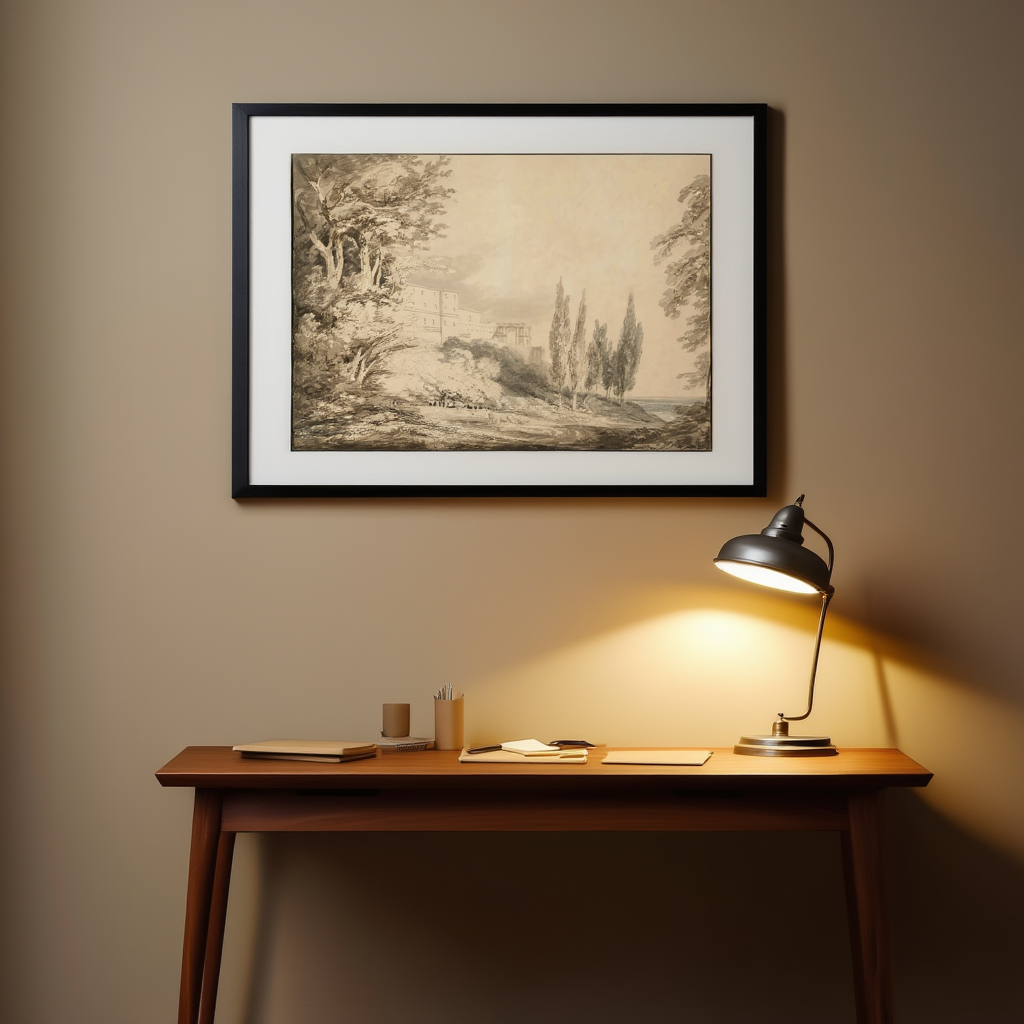 Villa d’Este by J.M.W. Turner – Landscape Art Print