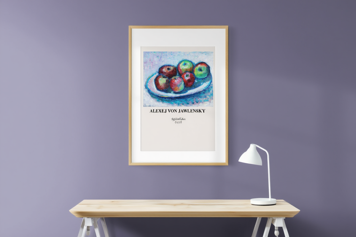 Alexej von Jawlensky - Plate of Apples Poster