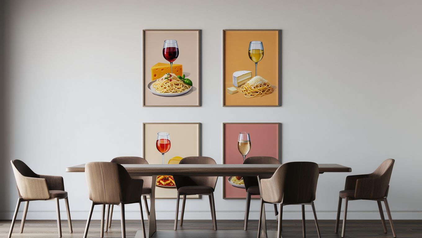 Wine & Cheese Bundle Set 4-Piece